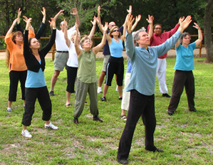 Dr. Roger Jahnke - Gathering Celestial Qi, CYJ 2008 Photo Credit Nancy Jo Hambleton